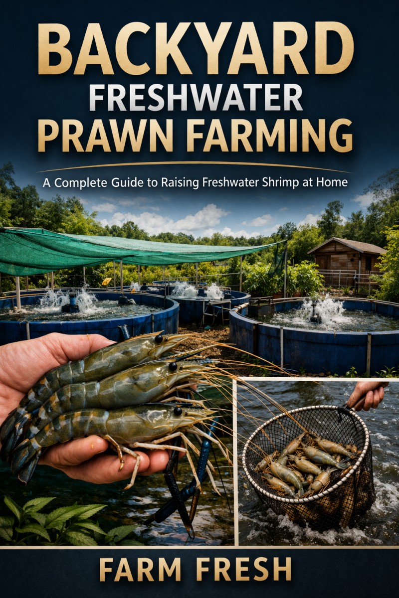 Backyard Freshwater Prawn Farming