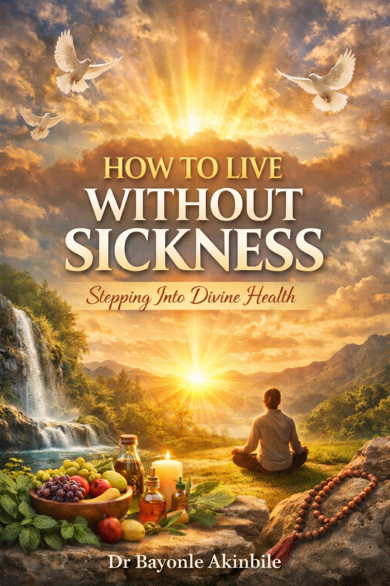 LIVING WITHOUT SICKNESS AND STEPPING INTO DIVINE HEALTH