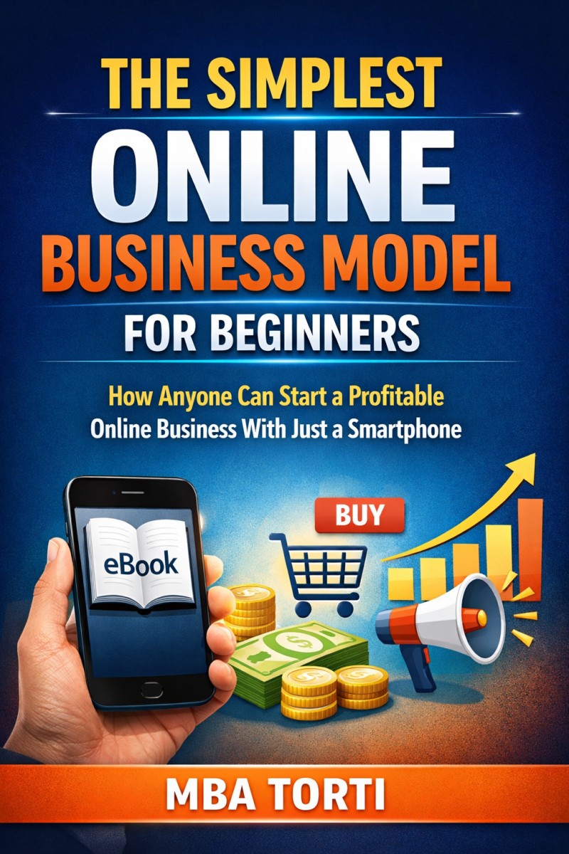 E-BOOK: How Anyone Can Start a Profitable Online Business With Just a Smartphone.