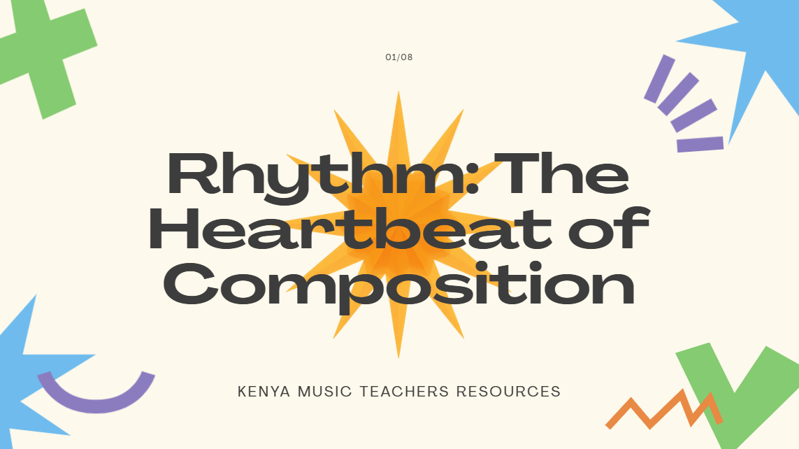 Music (GCSE) Composition Lesson 1: Rhythm & Rhythmic devices
