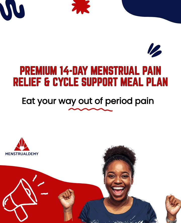 Premium 14-Day Menstrual Pain Relief & Cycle Support Meal Plan