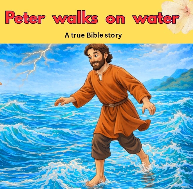 Peter walks on water