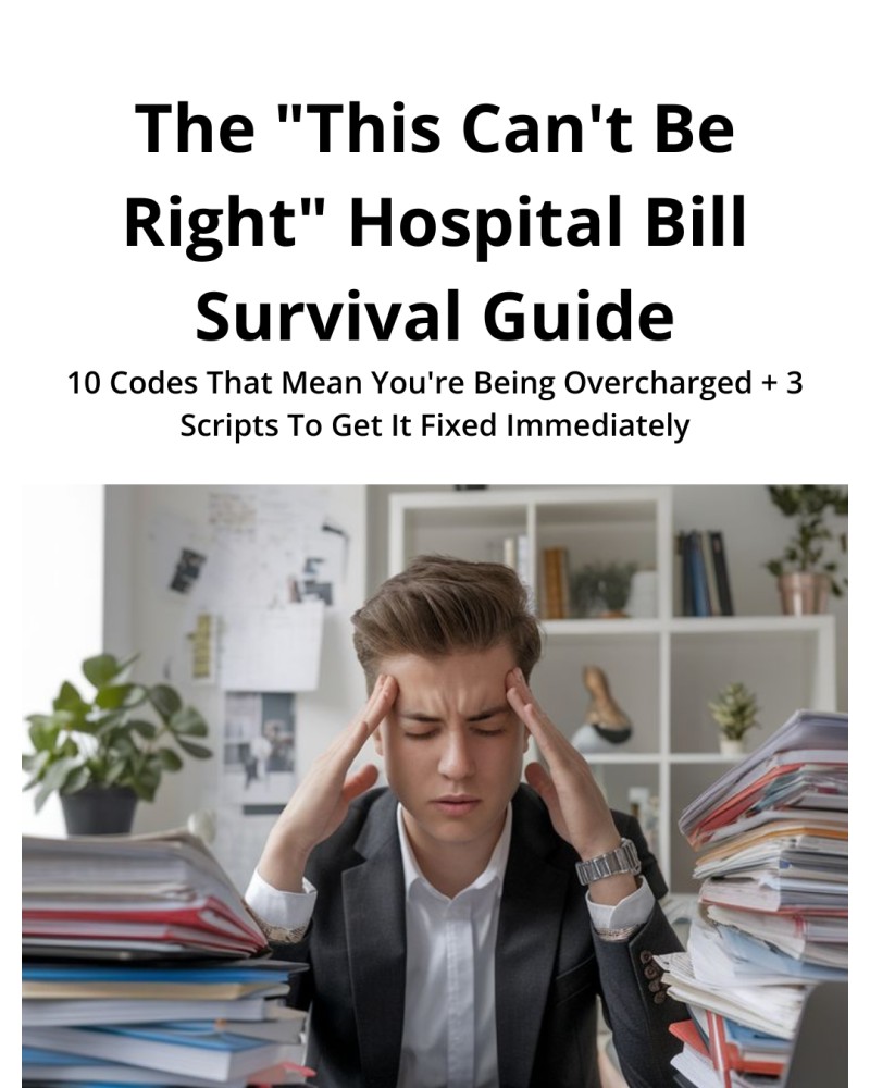 This Can't Be Right" Hospital Bill Survival Guide