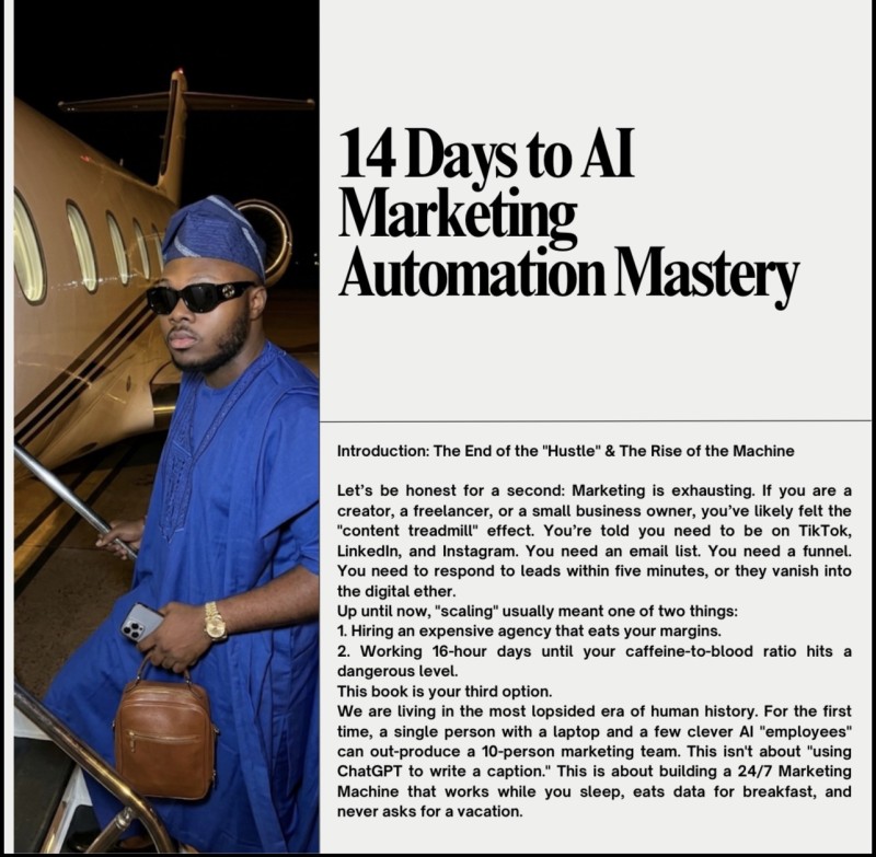 14 days to Ai 🤖 Marketing automation
