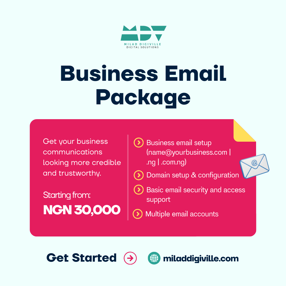 Business Email Package