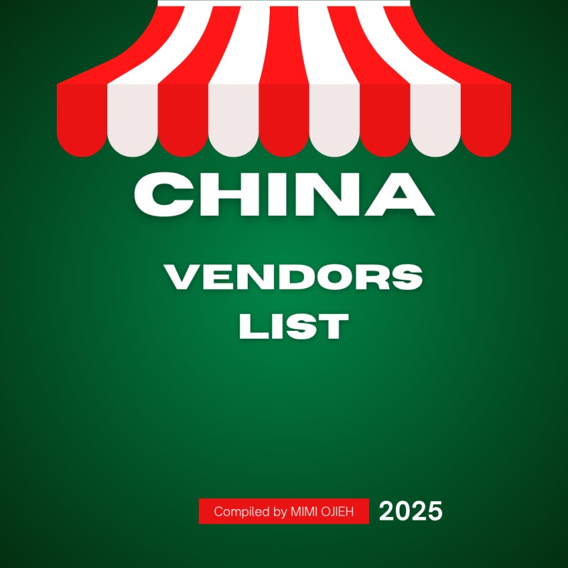 MRR & PLR Exclusive China Vendors List -2025