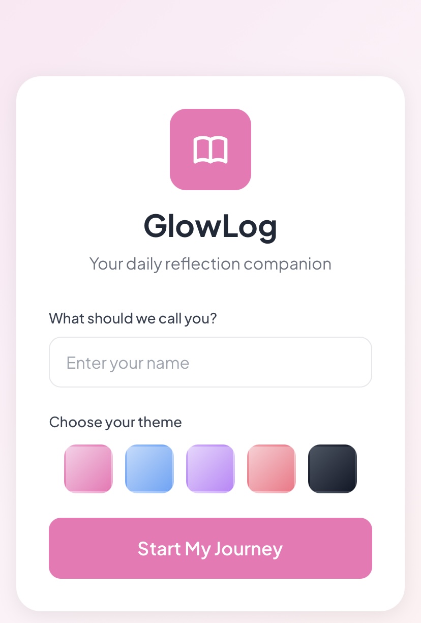 Glow Log — Digital Glow Up & Habit Tracker