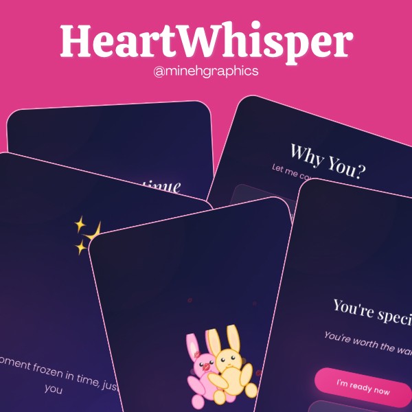 HeartWhisper - Interactive Valentine Website