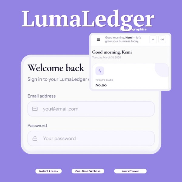LumaLedger - Modern Business Bookkeeping