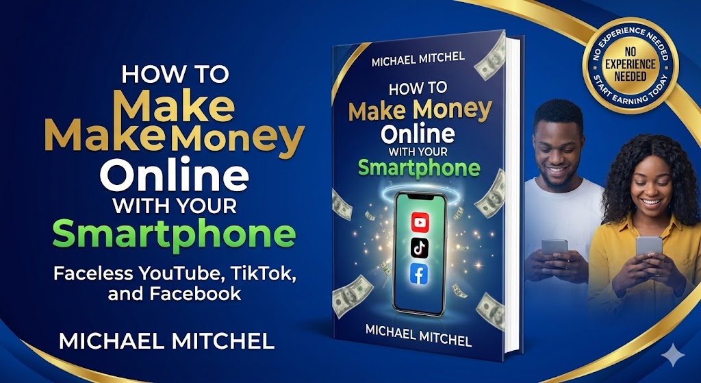 How to Make Money Online with Your Smartphone Faceless YouTube, TikTok, and Facebook