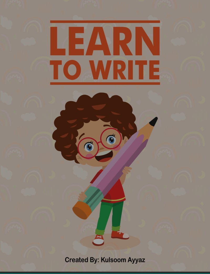 LEARN TO WRITE FOR PRESCHOOL