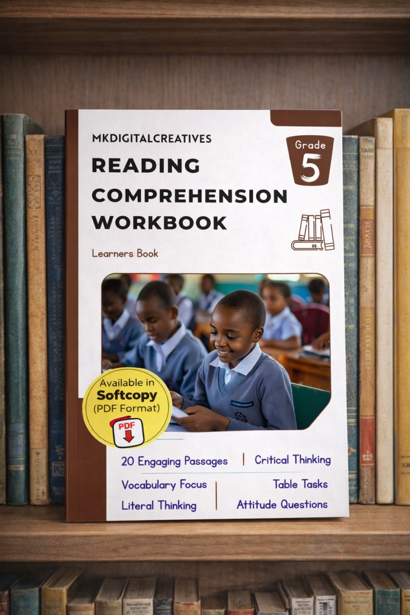 READING COMPREHENSION WORKBOOK GRADE 5