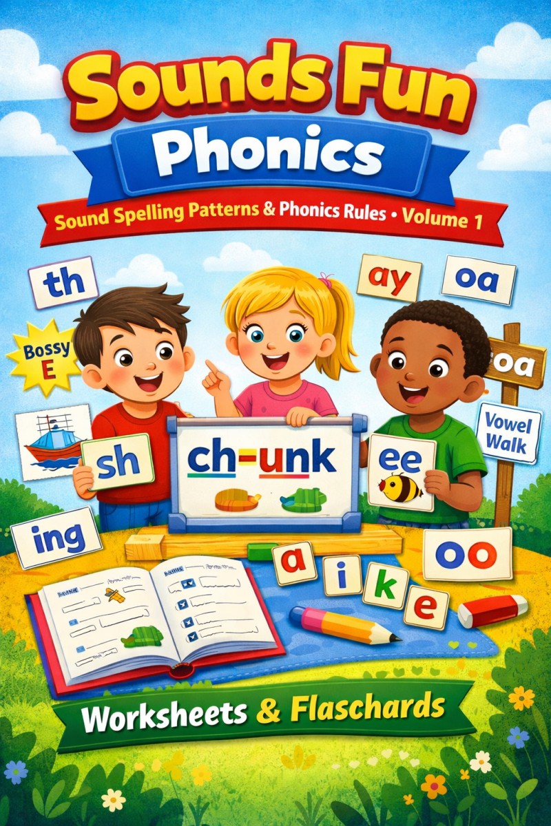 Sounds Fun Phonics: Sound Patterns & Phonics Rules