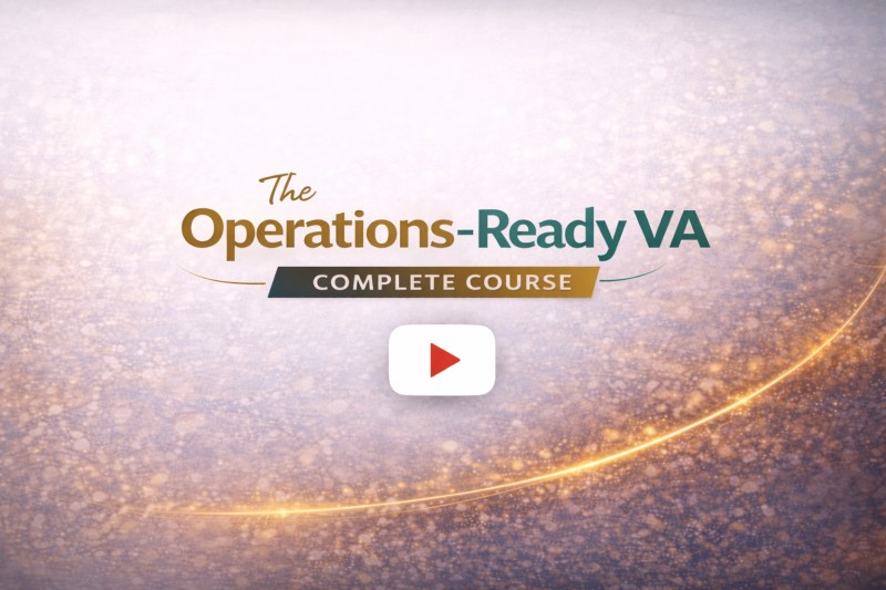 The Operations Ready VA Course