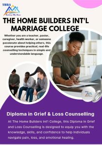 DIPLOMA IN GRIEF & LOSS COUNSELLING