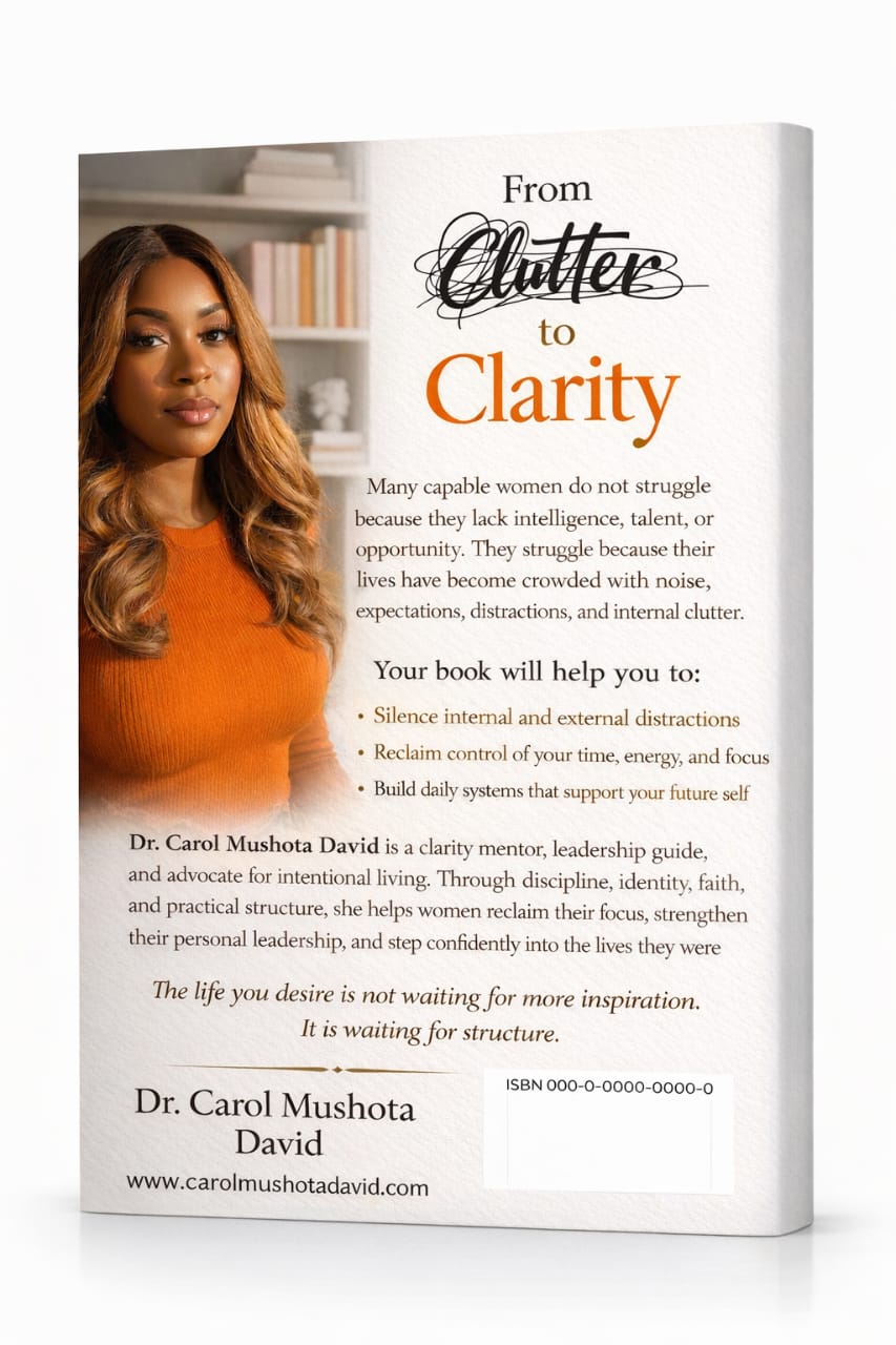 PRE ORDER CLUTTER TO CLARITY HARD COPY