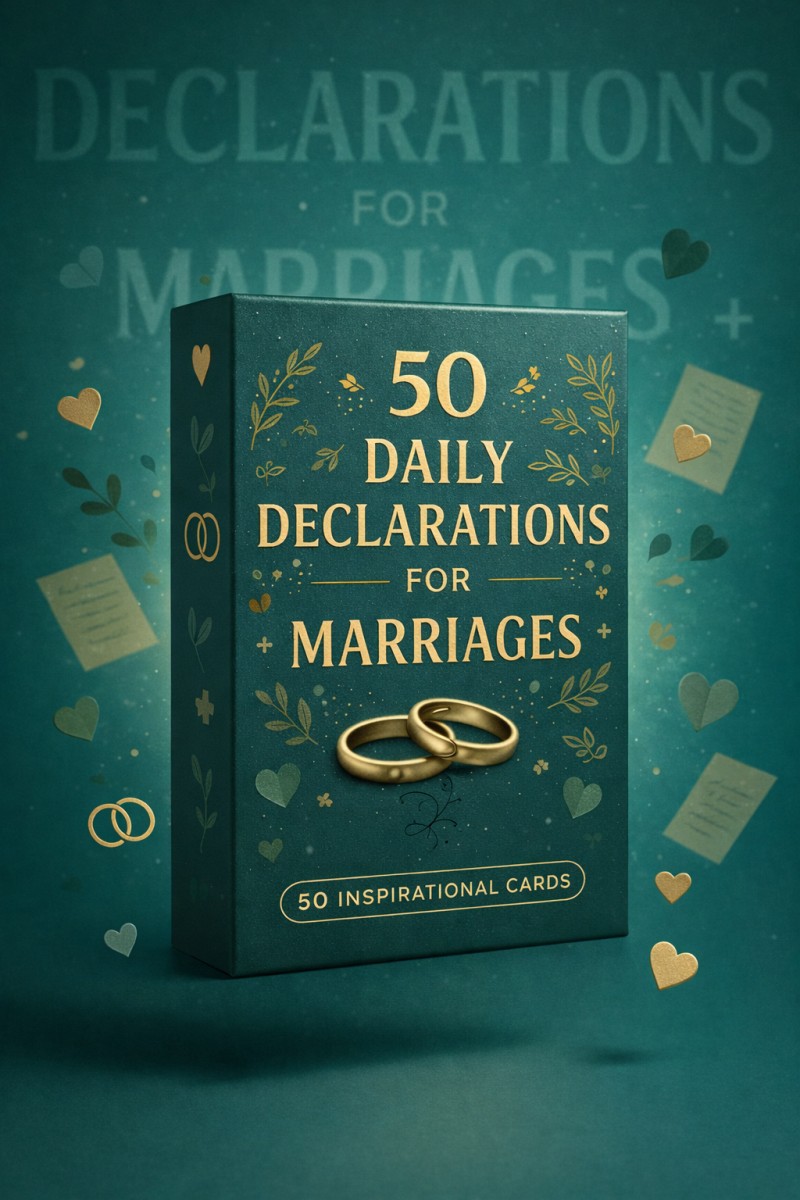 Declarations For Your Marriage (Digital)