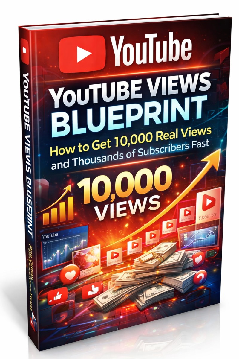 YouTube Views Blueprint: How to Get 10,000 Real Views and Thousands of Subscribers Fast