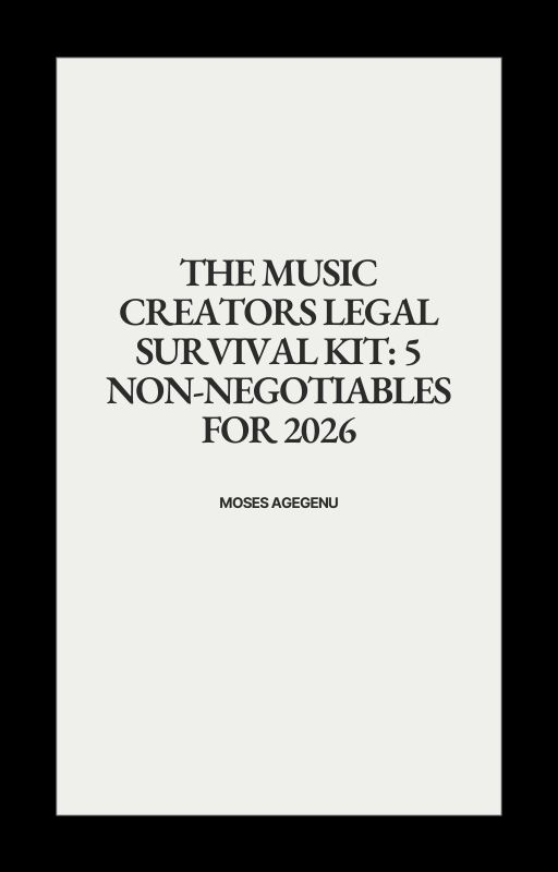 THE MUSIC CREATORS LEGAL CHECKLIST 2026 EBOOK
