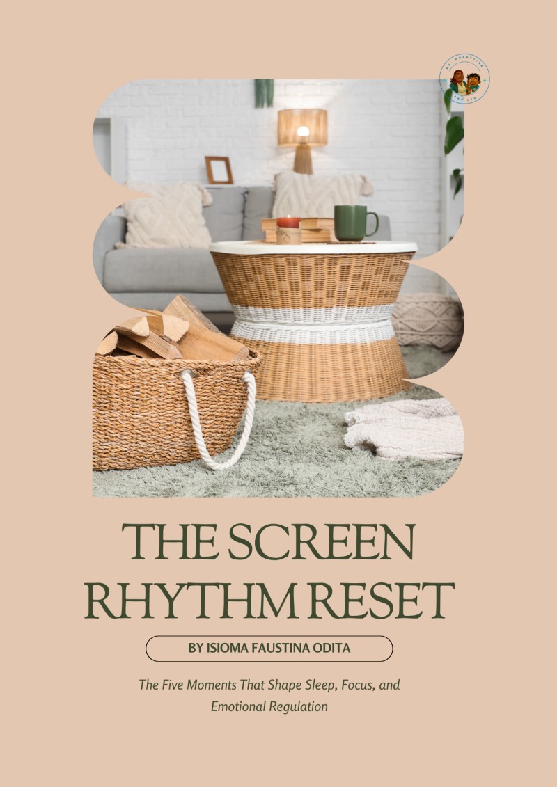 The Screen Rhythm Reset: The Five Moments That Shape Sleep, Focus, and Emotional Regulation