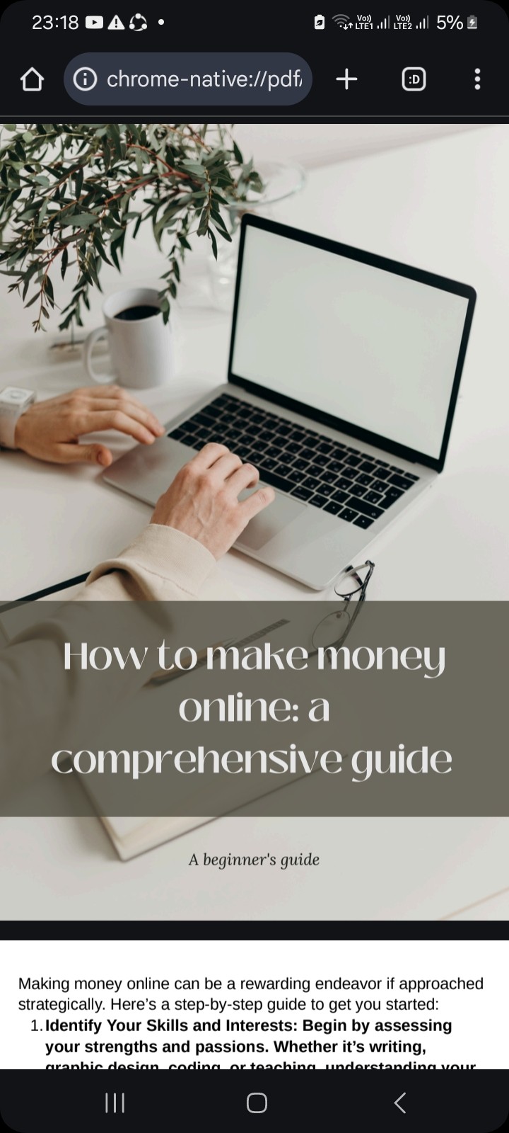 Online Money-Making ebook