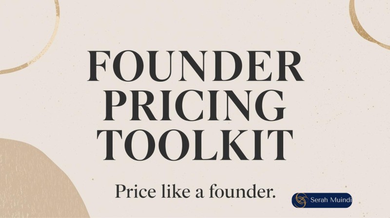 Founder Pricing Toolkit