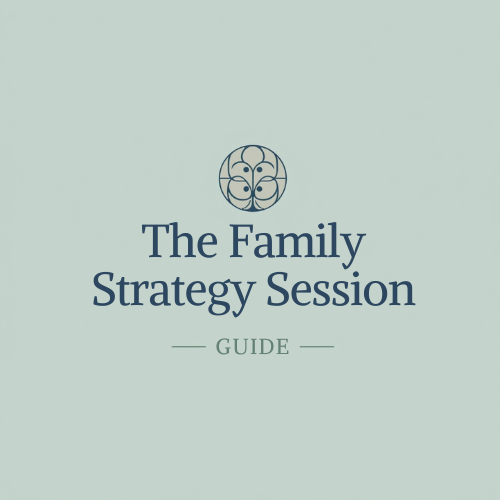 The MummyClinicc Family Strategy Session Guide...How to Lead a Calm, Clear, Cooperative Home for the Year Ahead