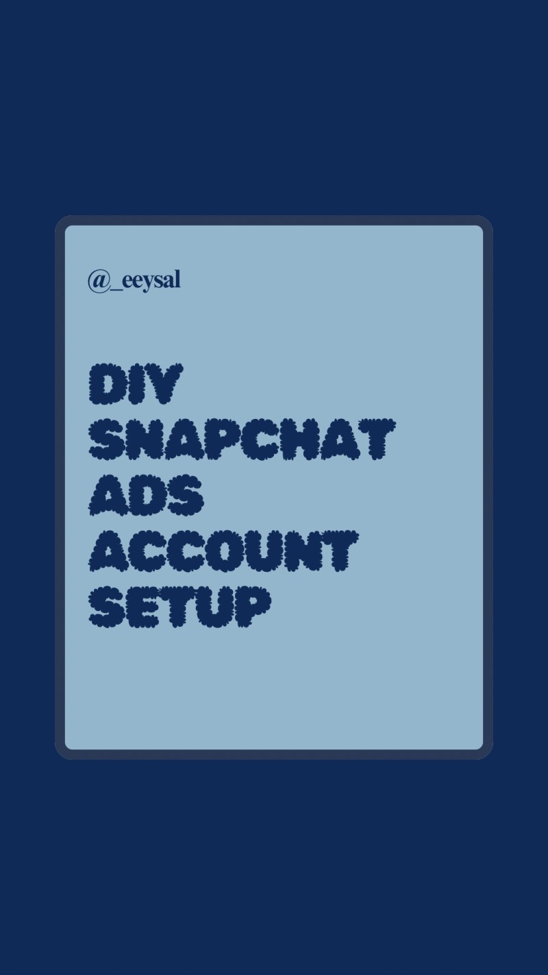 DIY Snapchat Ads setup (For Nigerians)