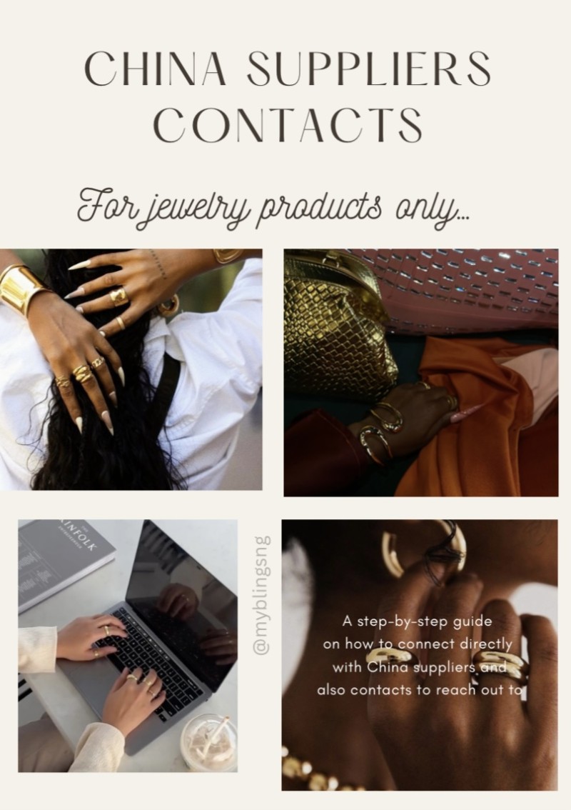 CHINA JEWELRY SUPPLIERS CONTACT