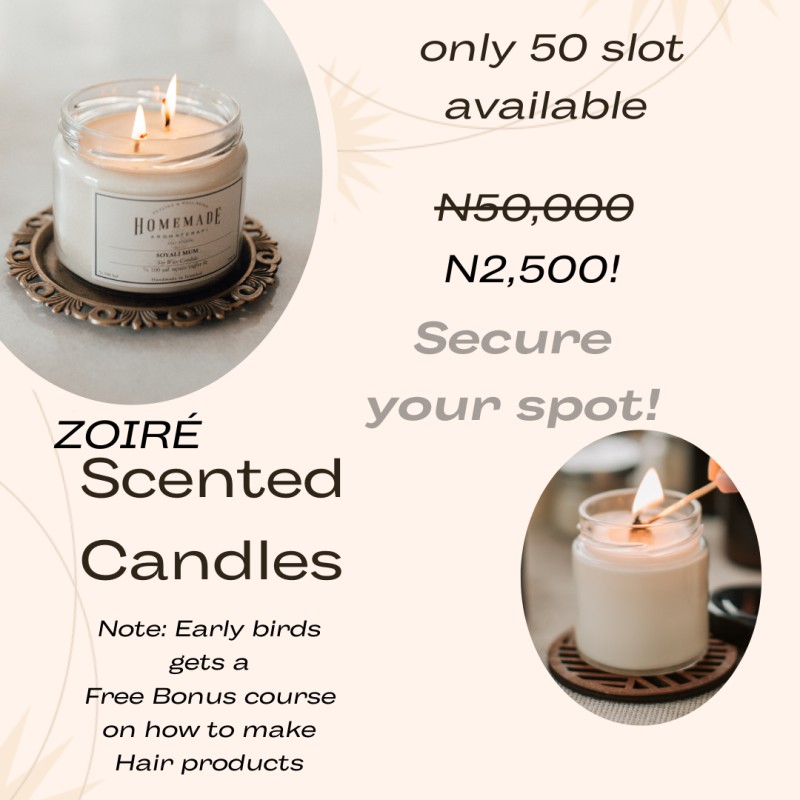 Zoiré Scented Candles