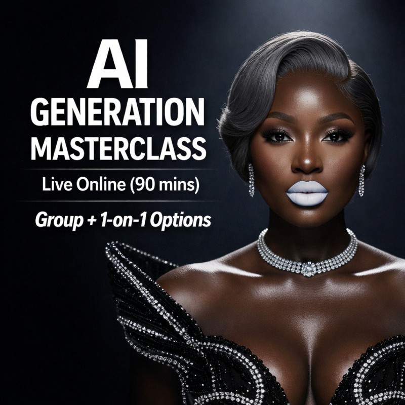 AI Generation Masterclass (Live Online Training)