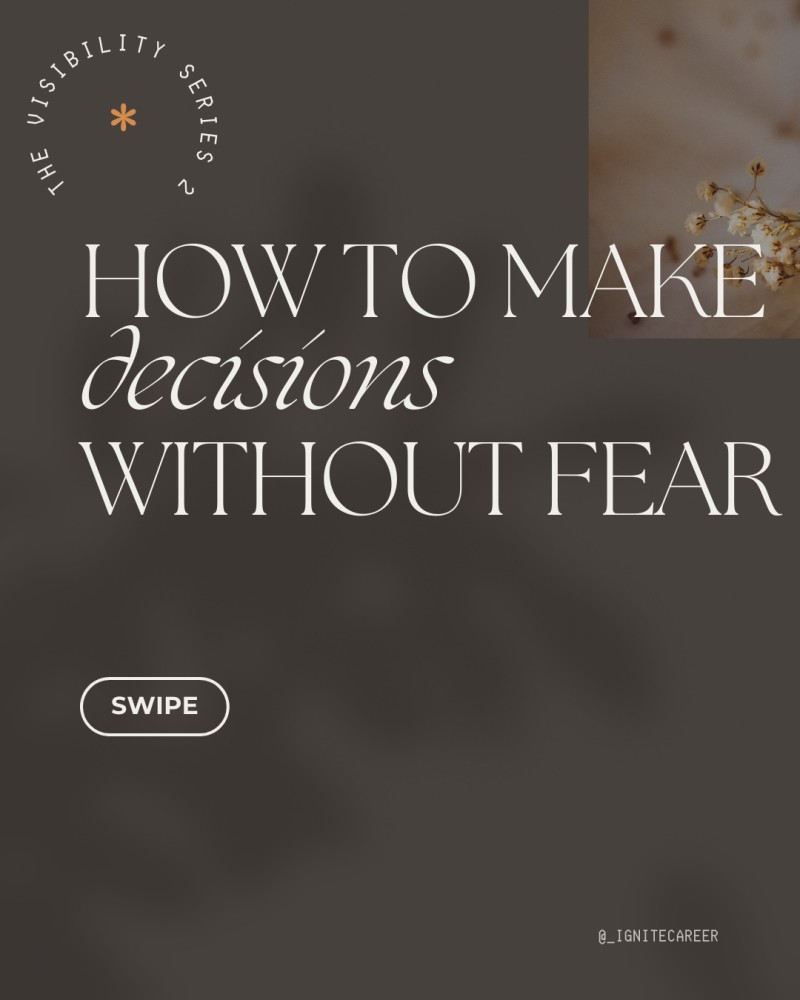 HOW TO MAKE BOLD DECISIONS WITHOUT FEAR