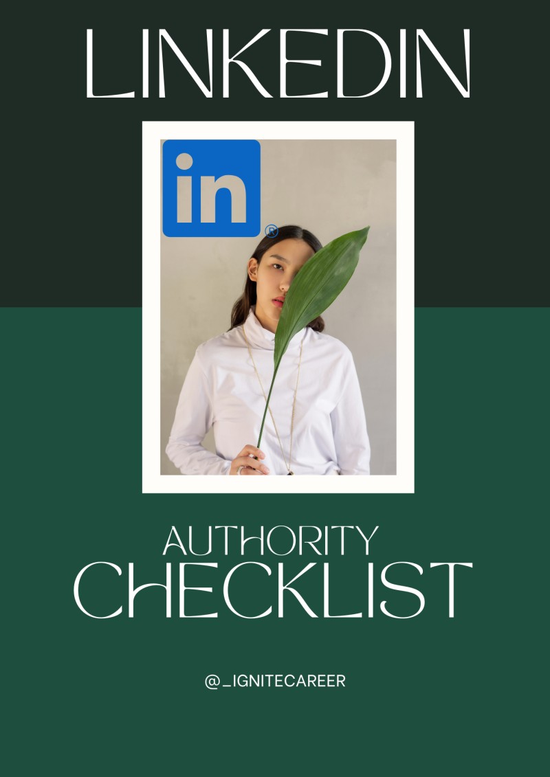 LINKEDIN AUTHORITY CHECKLIST