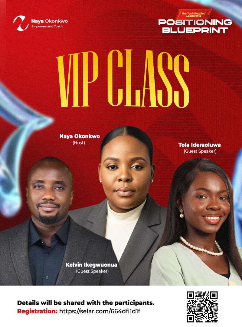 TECH-ENABLED LEADERSHIP POSITIONING BLUEPRINT- VIP CLASS