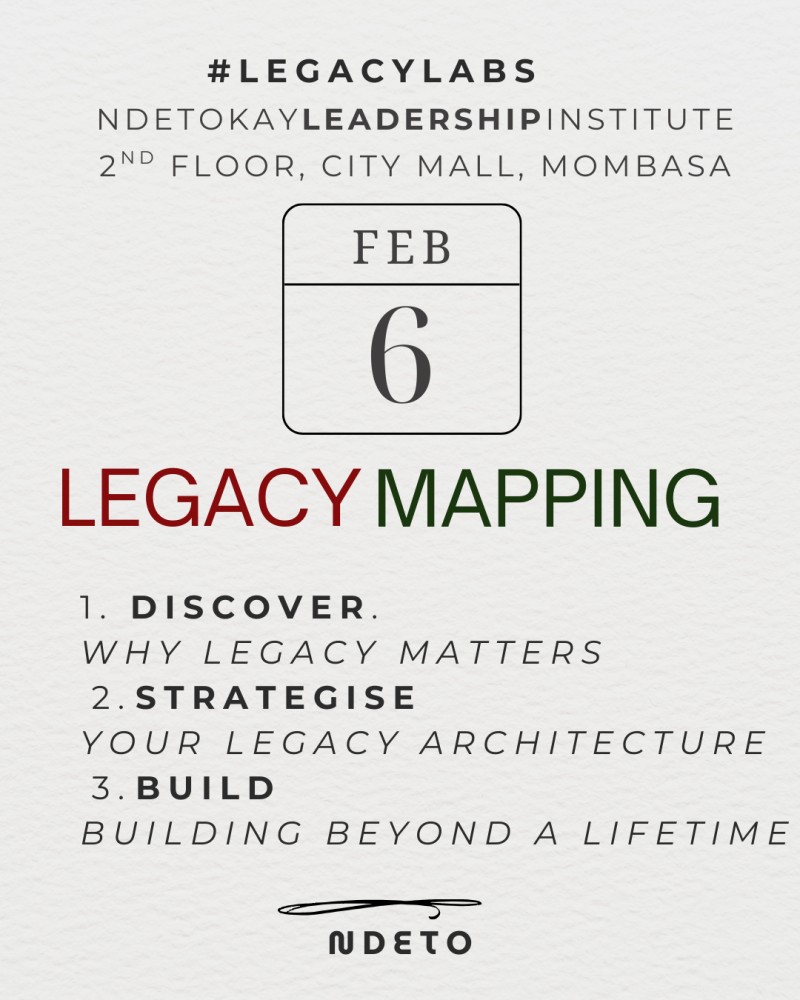 LEGACY MAPPING WORKSHOP - 2026