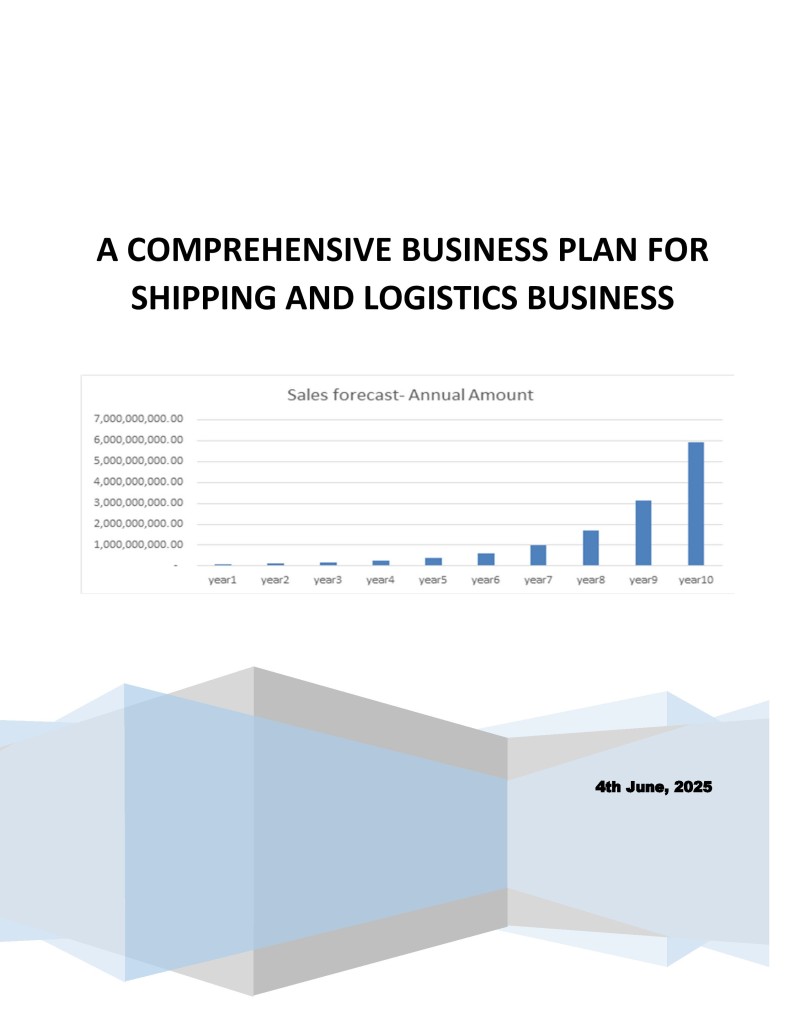 Comprehensive Business Plan for Shipping and Logistics Business