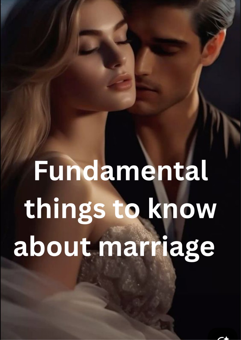 Fundamental things to know about marriage