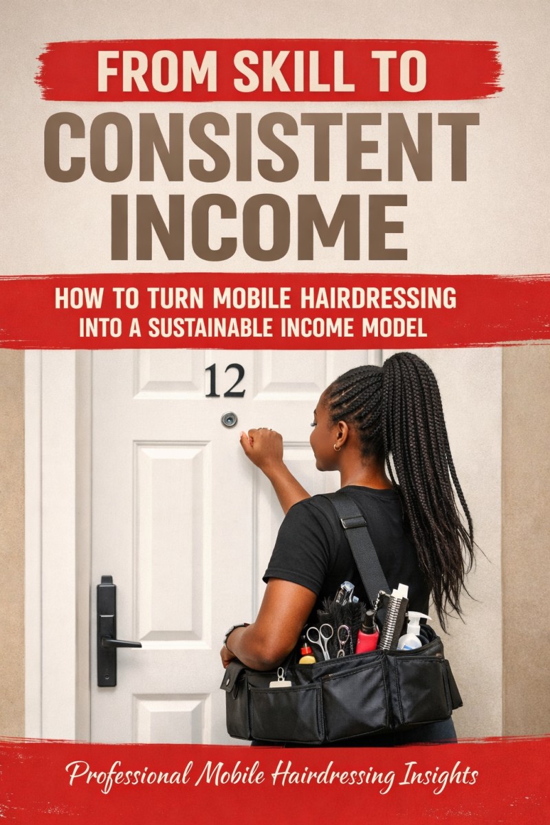 FROM SKILL TO CONSISTENT INCOME: HOW TO TURN MOBILE HAIRDRESSING INTO A SUSTAINABLE INCOME MODEL