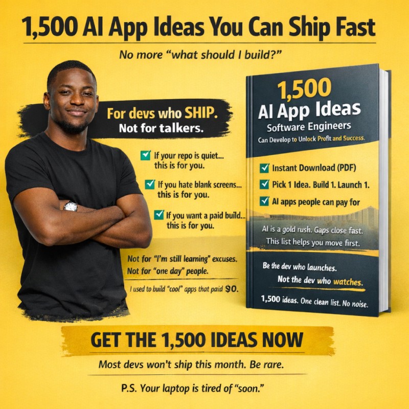 1,500 AI Applications Software Engineers Can Develop to Unlock Profit and Success