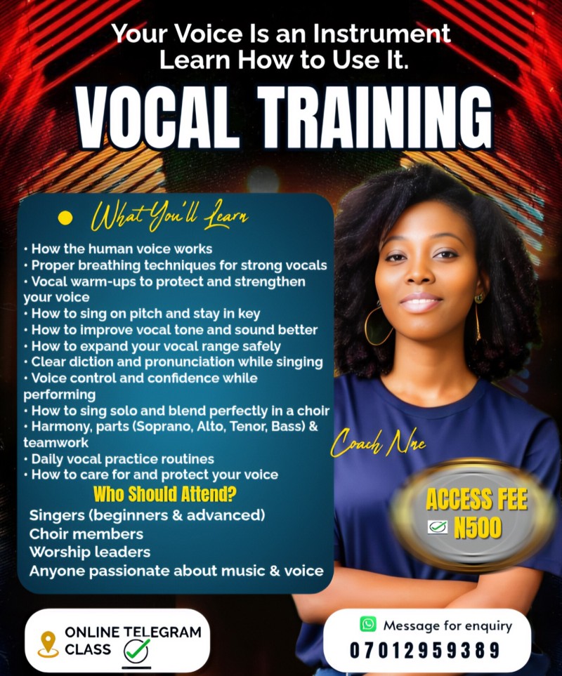 VOCAL TRAINING