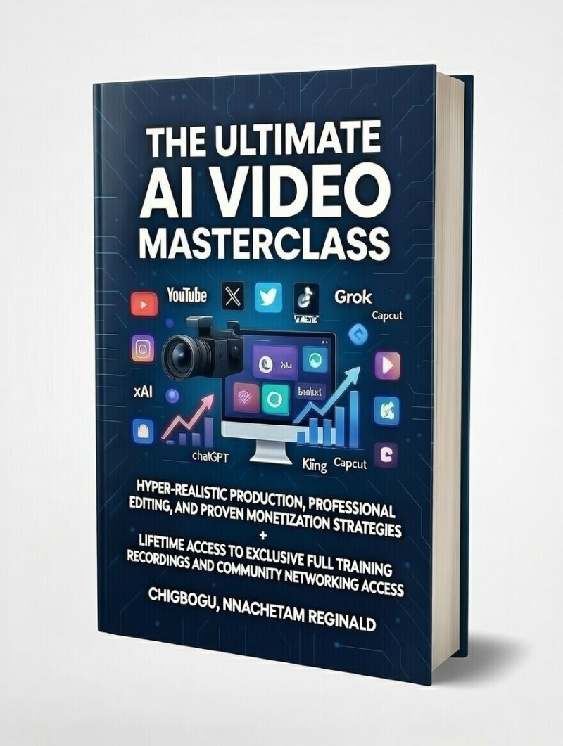 The Ultimate AI Video Masterclass: Hyper-Realistic Production, Professional Editing, and Proven Monetization Strategies;  With Lifetime Access to Exclusive Full Training Recordings and Community Networking Access