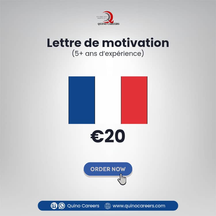 lettre de motivation