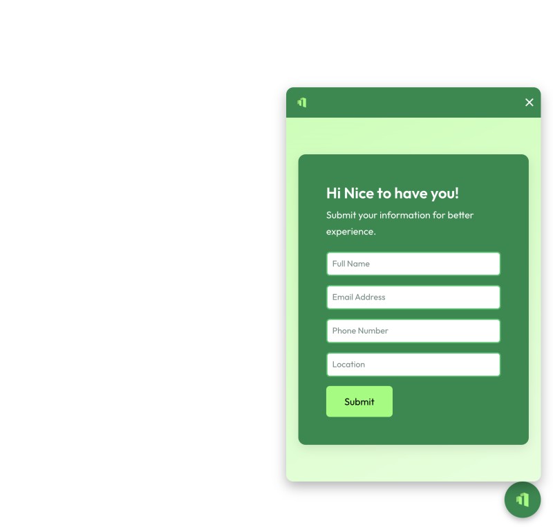Real Estate AI Widget