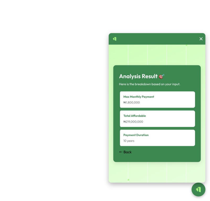 Real Estate AI Widget