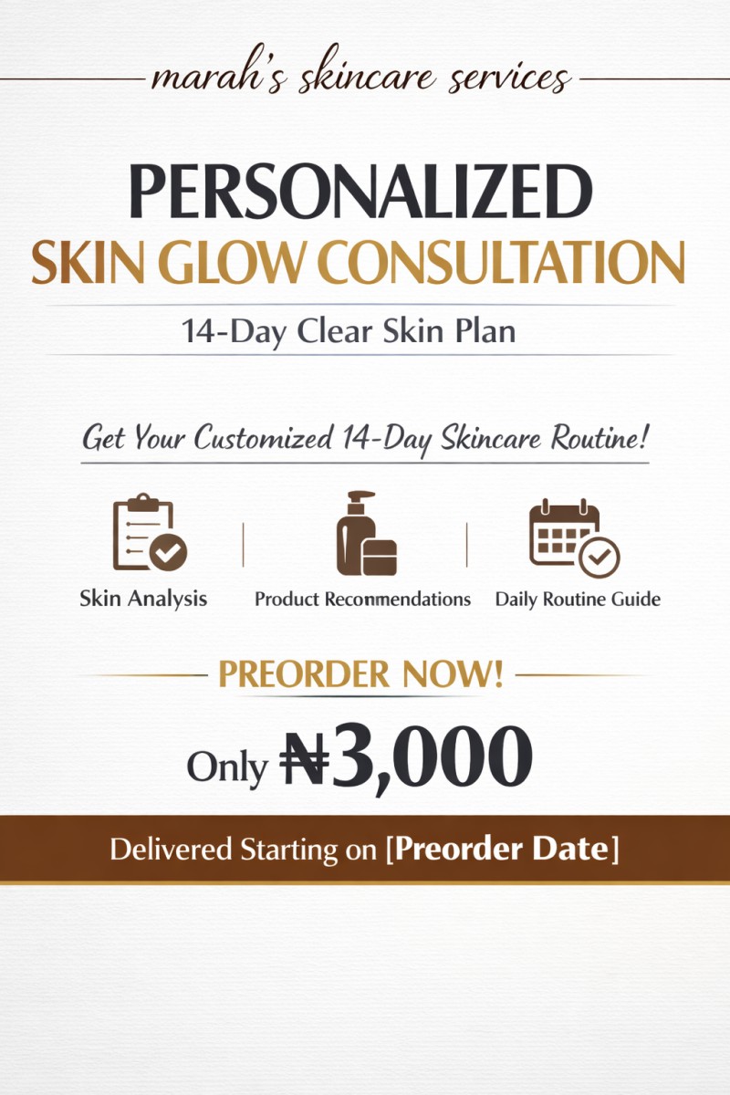 Personalized Skin Glow Consultation – 14-Day Clear Skin Plan