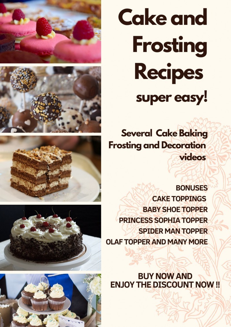 Sweet Cakes and Bakes collection