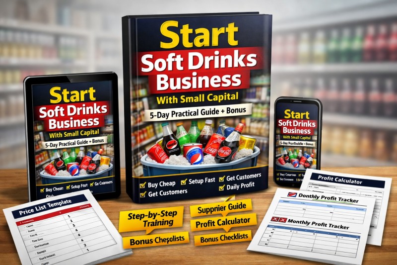 "How I Built a Soft Drinks Business From Scratch in Ijoko Lagos — Complete Guide + Templates (PDF)"