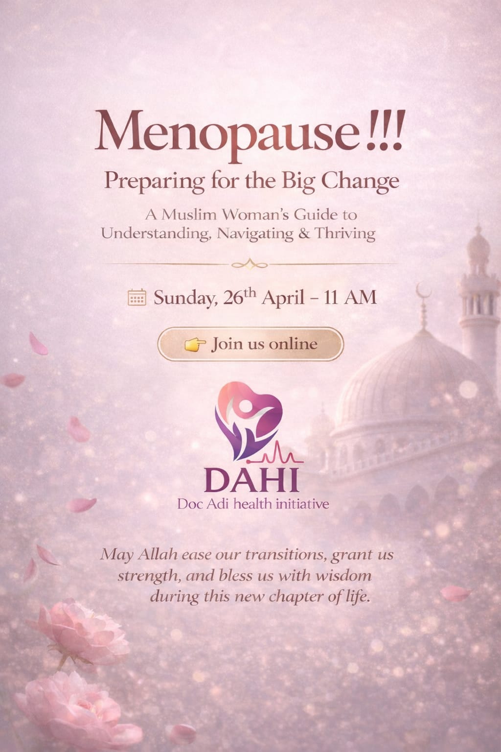 Menopause webinar
