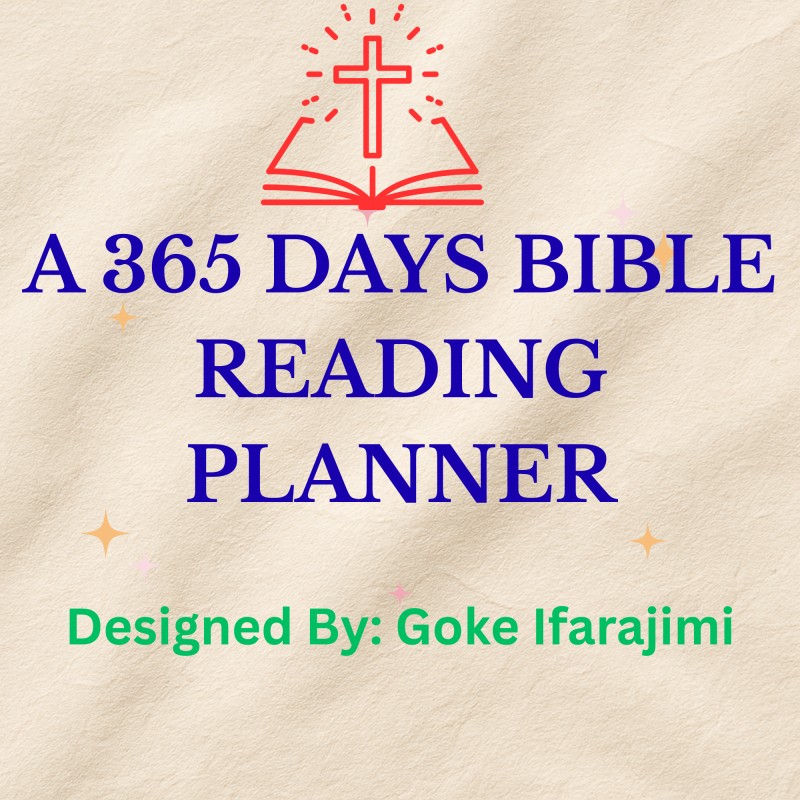 365 Days Bible Reading Planner