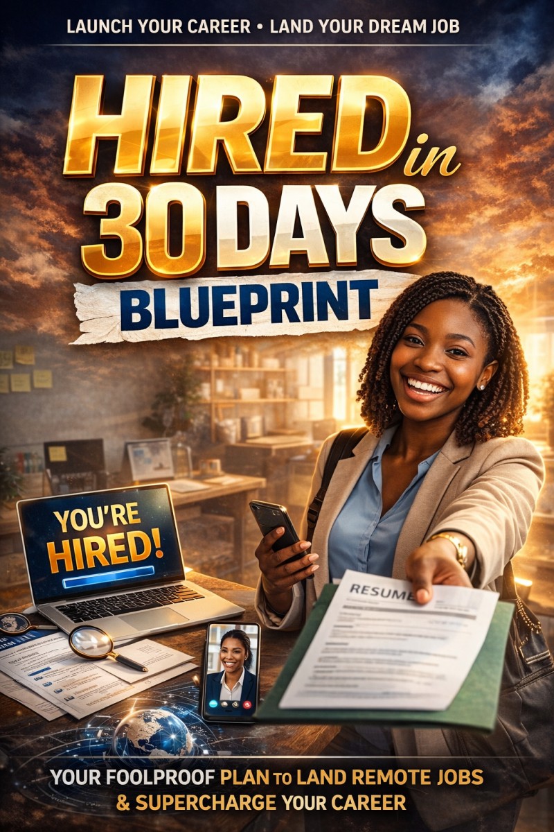 THE HIRED IN 30 DAYS BLUEPRINT!